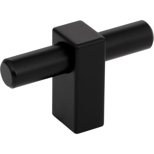 JEFFREY ALEXANDER 478T-MB Larkin 1 2-3/8" Length Bar Knob - Matte Black