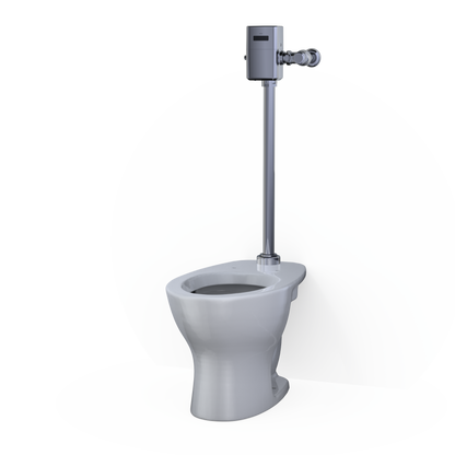 TOTO TET6UB#CP Ecopower Touchless 1.0 Gpf High- Efficiency Toilet Flushometer Valve With 24 Inch Vacuum Breaker Set - Polished Chrome