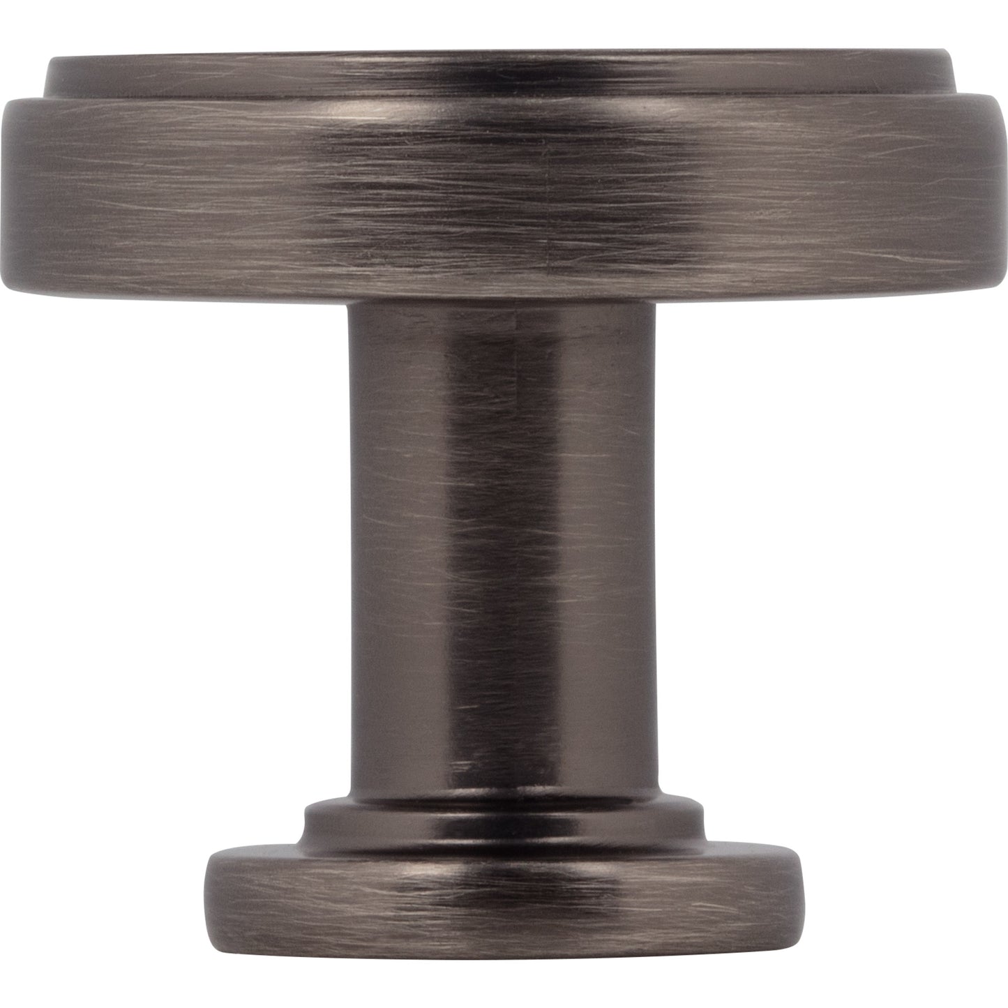 JEFFREY ALEXANDER 171BNBDL Richard 1-1/4" Diameter Round Knob - Brushed Pewter