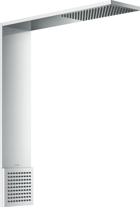 AXOR 12593001 ShowerComposition 1-Jet Showerhead 110/220 and Shoulder Shower, 2.5 GPM - Chrome