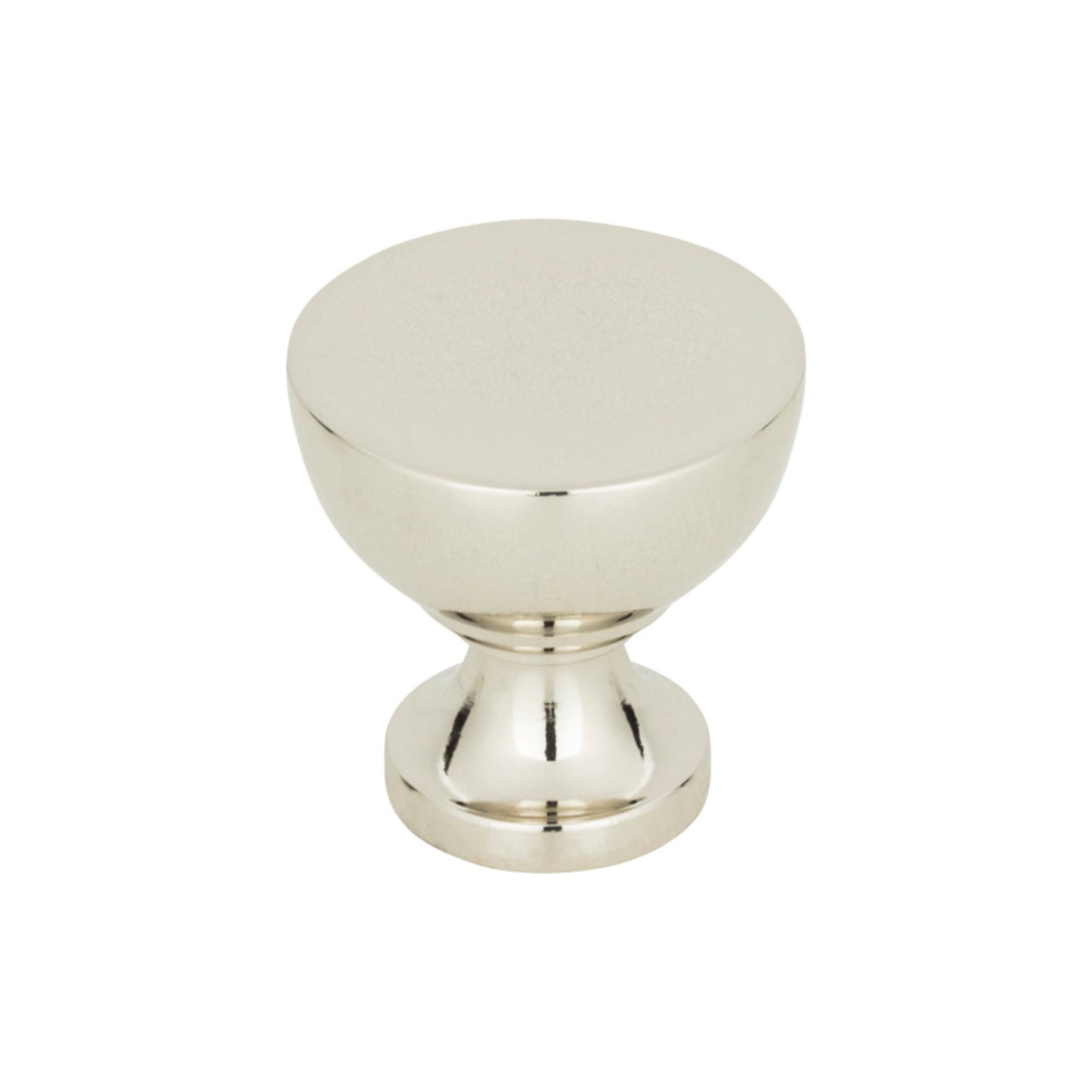 ATLAS 328-PN Shelley 1 1/4" Diameter Round Knob , Polished Nickel