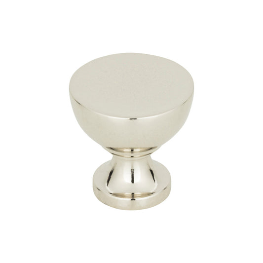 ATLAS 328-PN Shelley 1 1/4" Diameter Round Knob , Polished Nickel