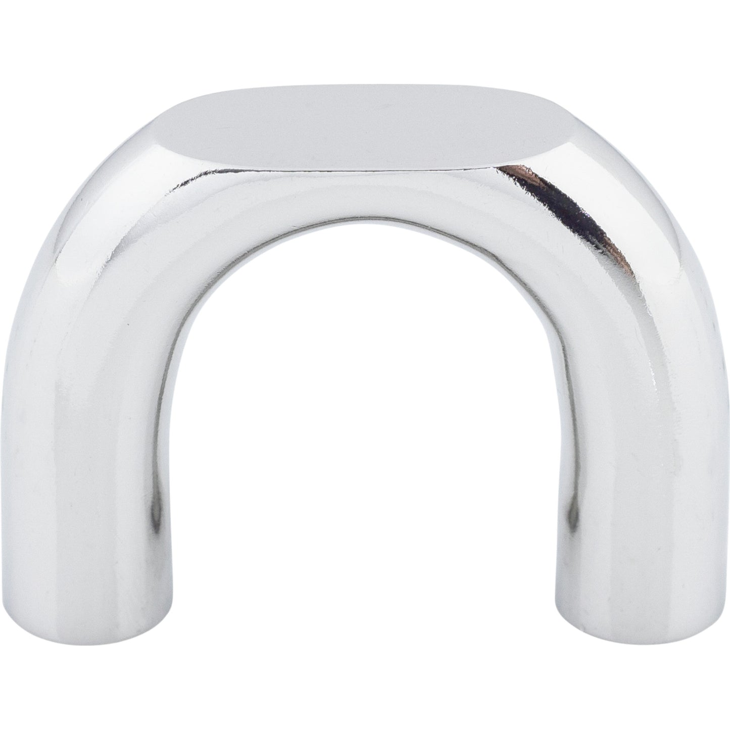 TOP KNOBS M547 Curved 1 1/4" Center to Center Bar Pull , Polished Chrome