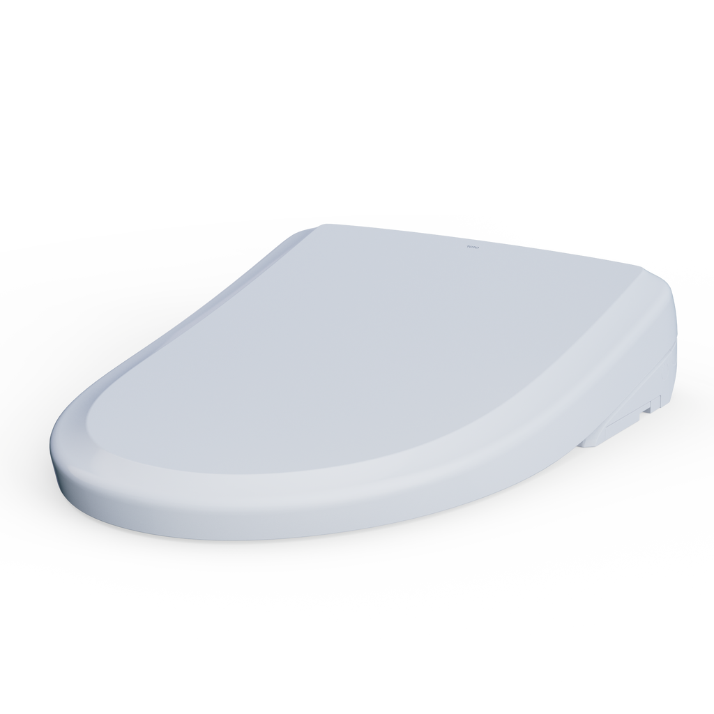 TOTO SW4724AT40#01 Washlet+ S7  Electronic Bidet Toilet Seat With Ewater+ Bowl And Wand Cleaning And Classic Lid - Cotton White