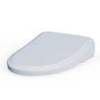 TOTO SW4724AT40#01 Washlet+ S7  Electronic Bidet Toilet Seat With Ewater+ Bowl And Wand Cleaning And Classic Lid - Cotton White