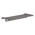 HANSGROHE 41751340 AddStoris Towel Rack with Towel Bar - Brushed Black Chrome