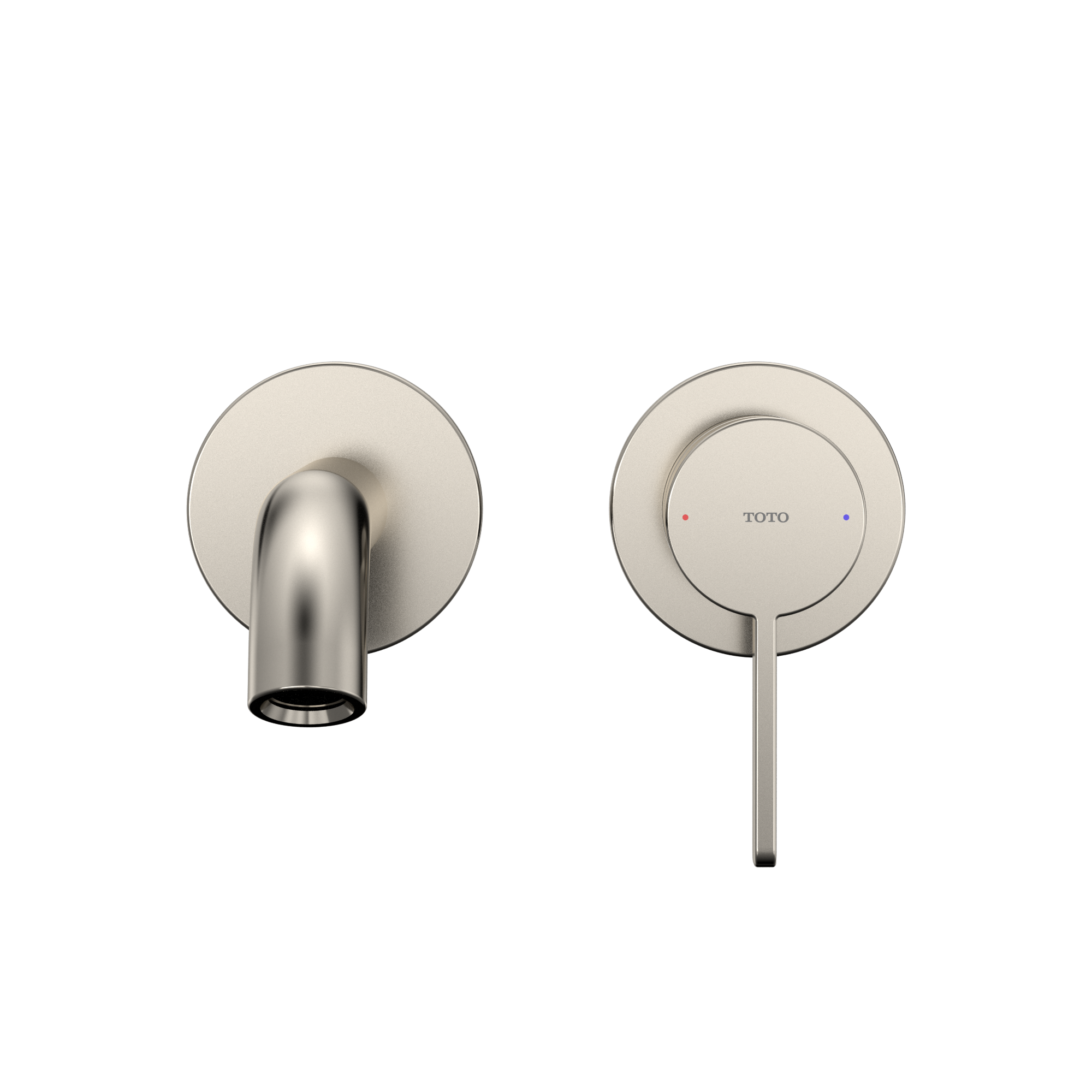 TOTO TLG11307U#PN Gf 1.2 Gpm Wall-Mount Single-Handle Bathroom Faucet With Comfort Glide Technology - Polished Nickel