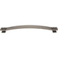 JEFFREY ALEXANDER 585-12DP Delmar 12" Center-to-Center Appliance Pull - Distressed Pewter