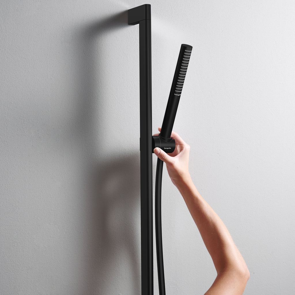 HANSGROHE 24126671 Pulsify S Baton Handshower 100 1-Jet, 1.75 GPM - Matte Black