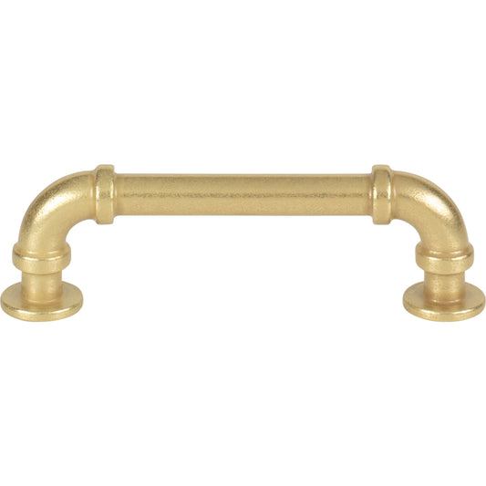 ATLAS 432-UB Steam Punk 3 3/4" Center to Center Bar Pull , Vintage Brass