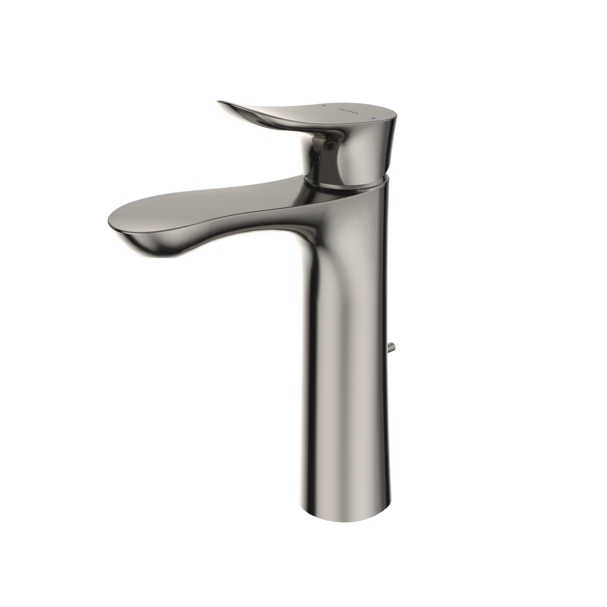 TOTO TLG01304U#PN Go 1.2 Gpm Single Handle Semi-Vessel Bathroom Sink Faucet With Comfort Glide Technology - Polished Nickel
