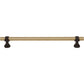 TOP KNOBS M2753 Bit 8 13/16" Center to Center Bar Pull - Honey Bronze and Flat Black