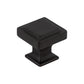 TOP KNOBS TK702SAB Ascendra 1 1/4" Length Square Knob - Sable