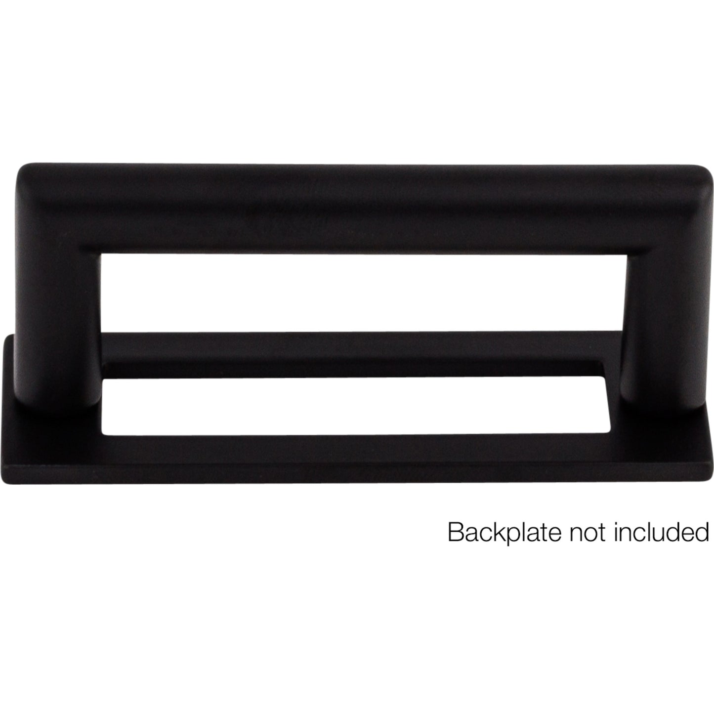 TOP KNOBS TK940BLK Kinney 3" Center to Center Bar Pull - Flat Black