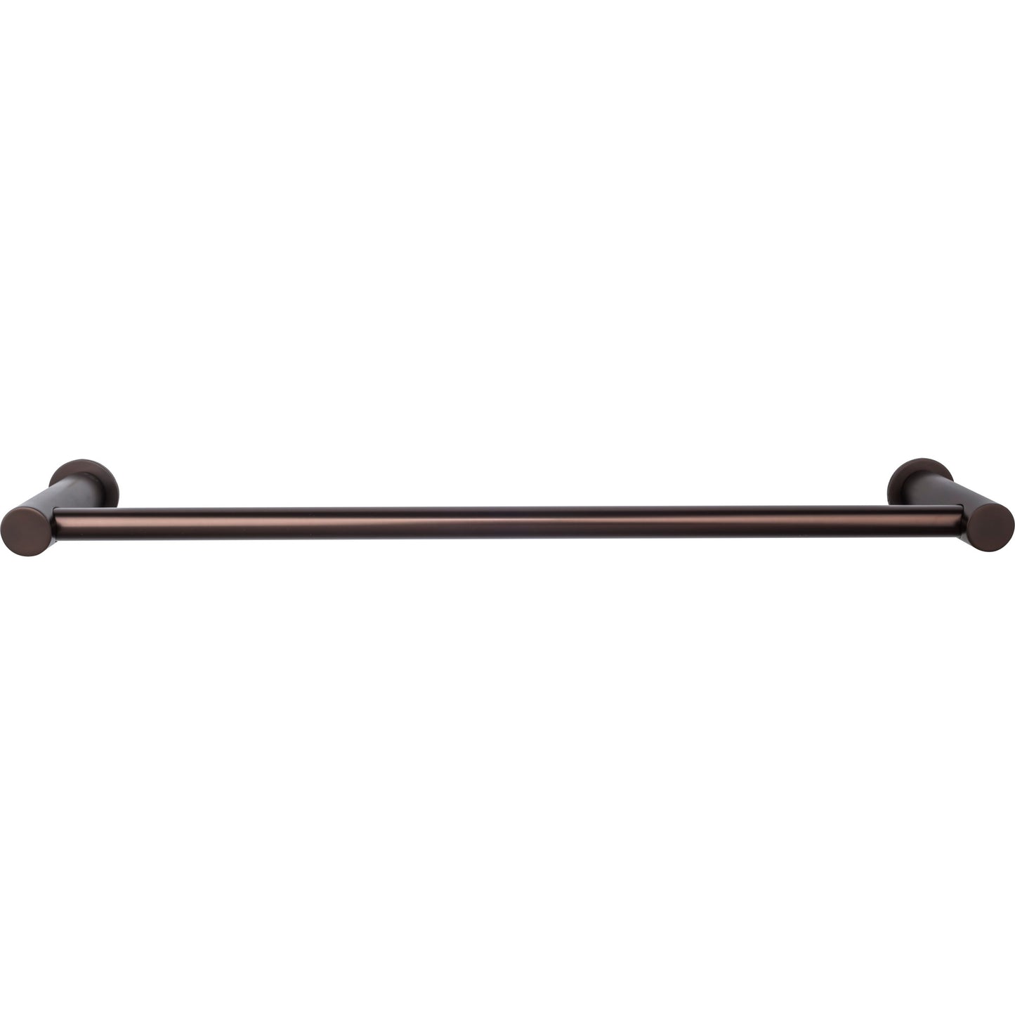 TOP KNOBS HOP6ORB TOP BATH (R) Hopewell Bath Single 19 1/2" Wall Mounted Towel Bar - Oil Rubbed Bronze