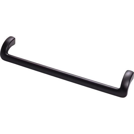 TOP KNOBS TK954BLK Kentfield 8 13/16" Center to Center Drop Handle , Flat Black