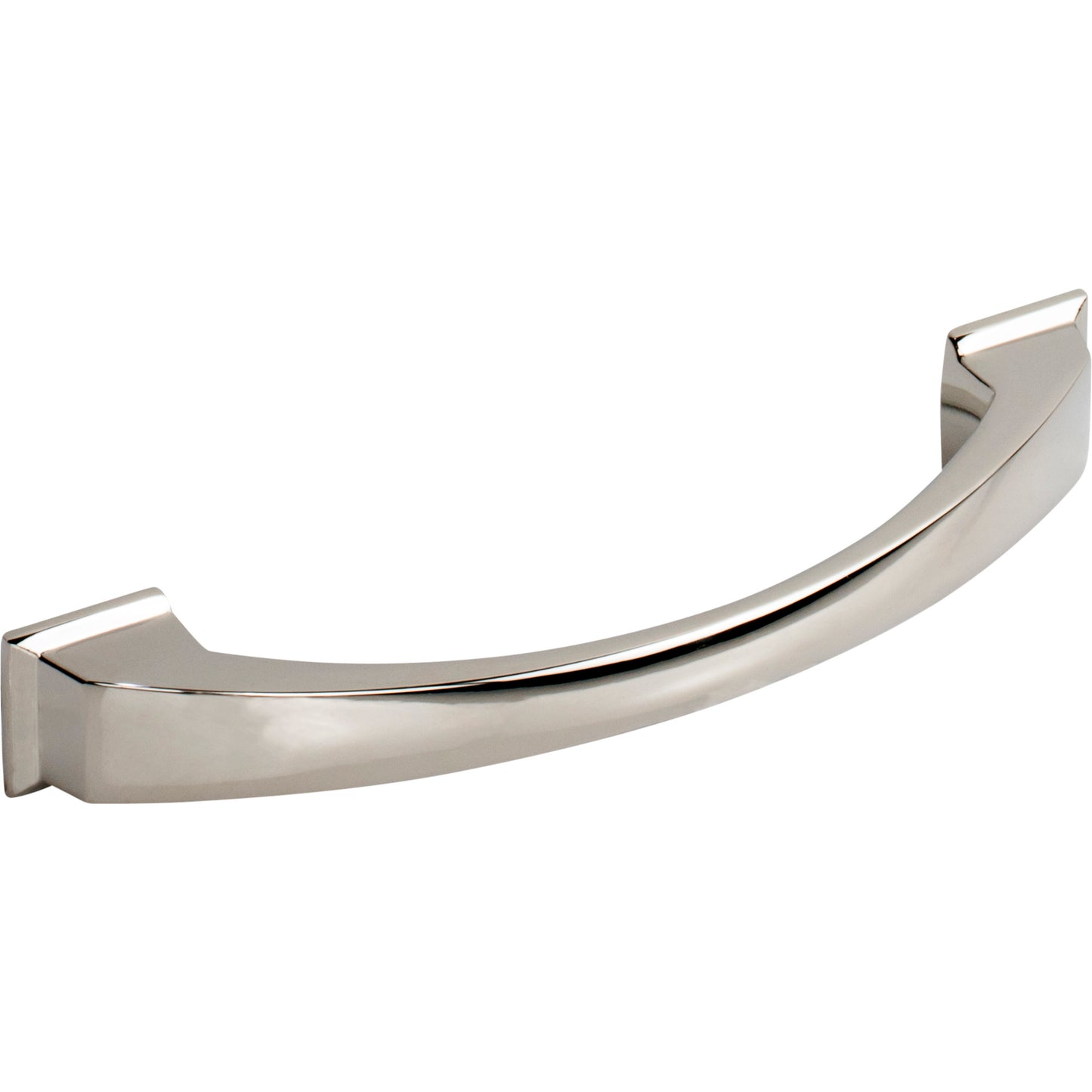 JEFFREY ALEXANDER 944-128NI Roman 128 mm Center-to-Center Arch Pull - Polished Nickel