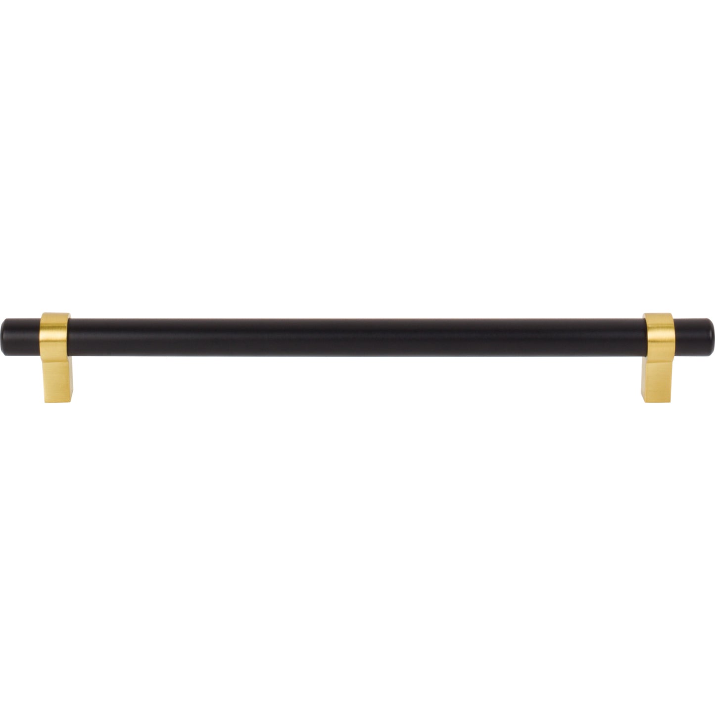 JEFFREY ALEXANDER 5224MBBG Key Grande 224 mm Center-to-Center Bar Pull - Matte Black w/Brushed Gold