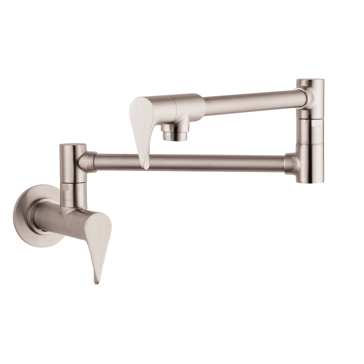 AXOR 39834801 Citterio Pot Filler, Wall-Mounted - Stainless Steel Optic