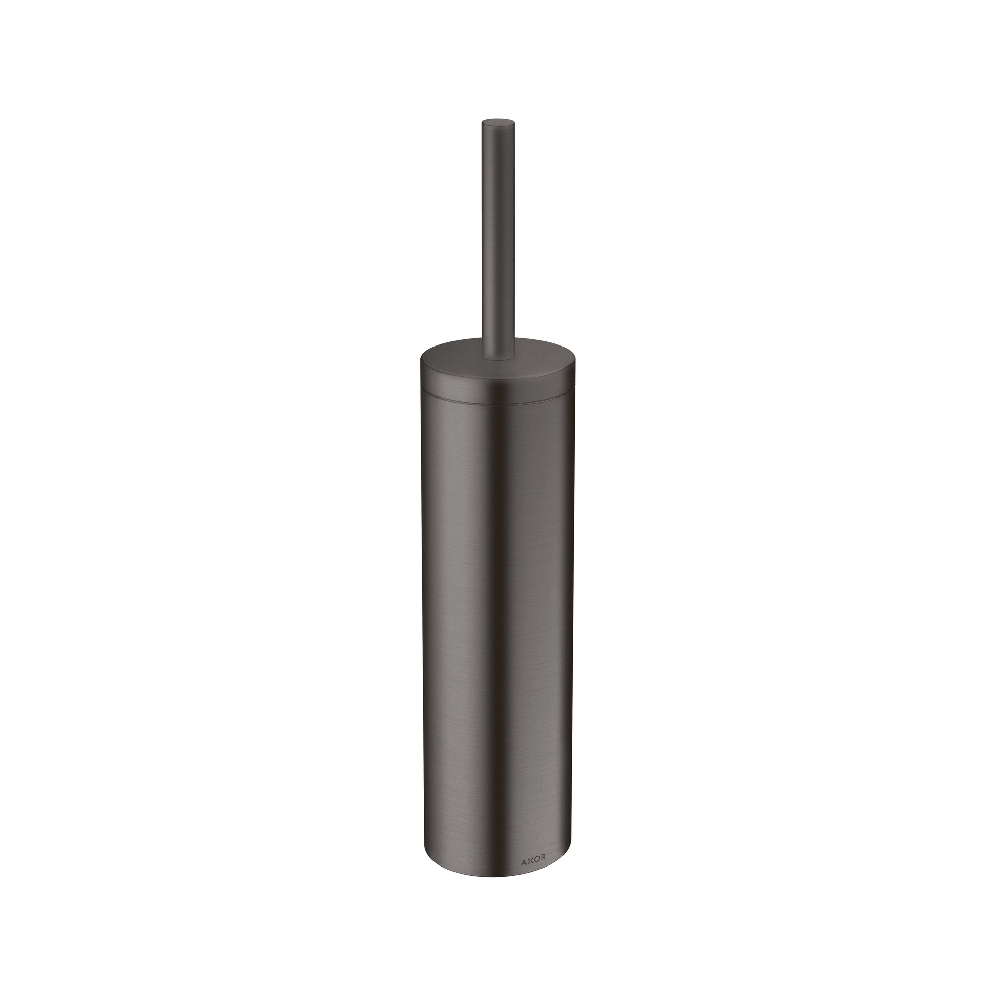 AXOR 42855340 Universal Circular Toilet brush holder - Brushed Black Chrome