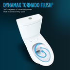 TOTO MW4364726CEMFGN#01 Washlet+ Aquia Iv Cube Two-Piece Elongated Dual Flush 1.28 And 0.9 Gpf Toilet With S7 Contemporary Bidet Seat - Cotton White