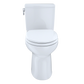 TOTO CST454CUFG#01 Drake II 1G Two-Piece Elongated 1.0 GPF Universal Height Toilet with CEFIONTECT , Cotton White