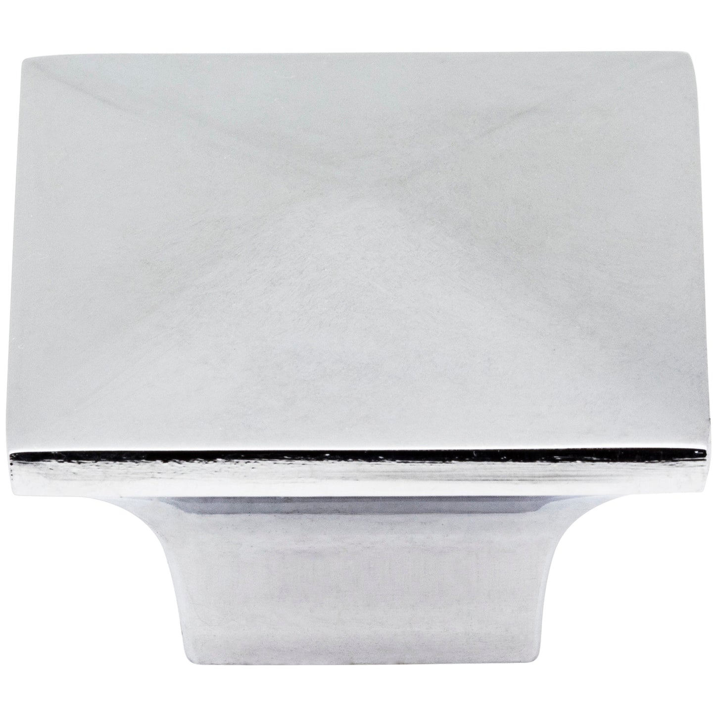 JEFFREY ALEXANDER 595PC Cairo 1-1/4" Length Square Knob - Polished Chrome