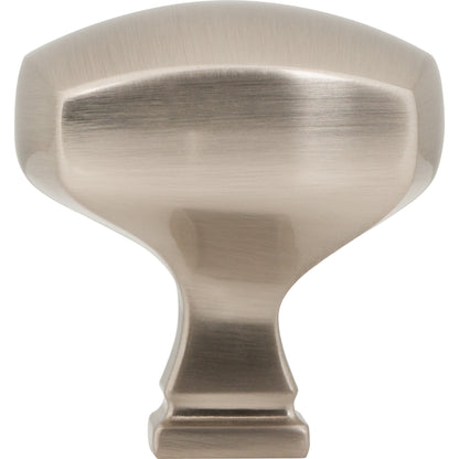 JEFFREY ALEXANDER 278L-SN Audrey 1-3/8" Diameter Square Knob - Satin Nickel
