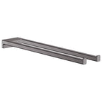 HANSGROHE 41770340 AddStoris Dual  Towel Bar - Brushed Black Chrome