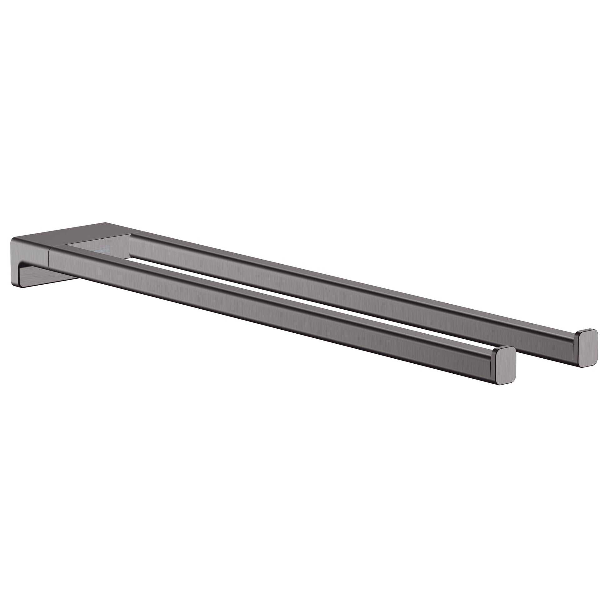 HANSGROHE 41770340 AddStoris Dual  Towel Bar - Brushed Black Chrome