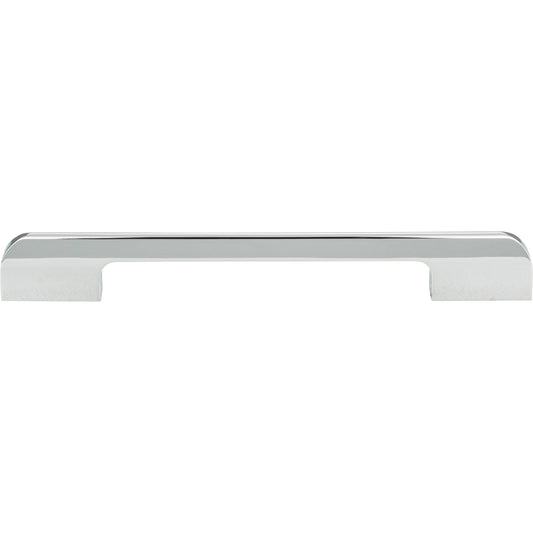 ATLAS A891-CH Round Thin 6 5/16" Center to Center Bar Pull , Polished Chrome