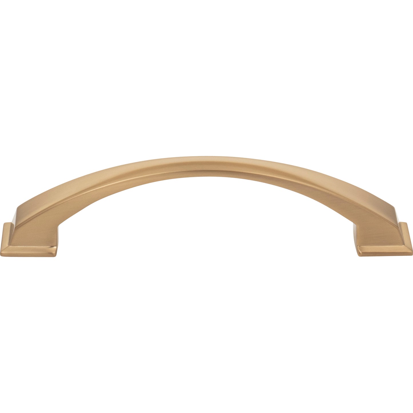 JEFFREY ALEXANDER 944-128SBZ Roman 128 mm Center-to-Center Arch Pull - Satin Bronze