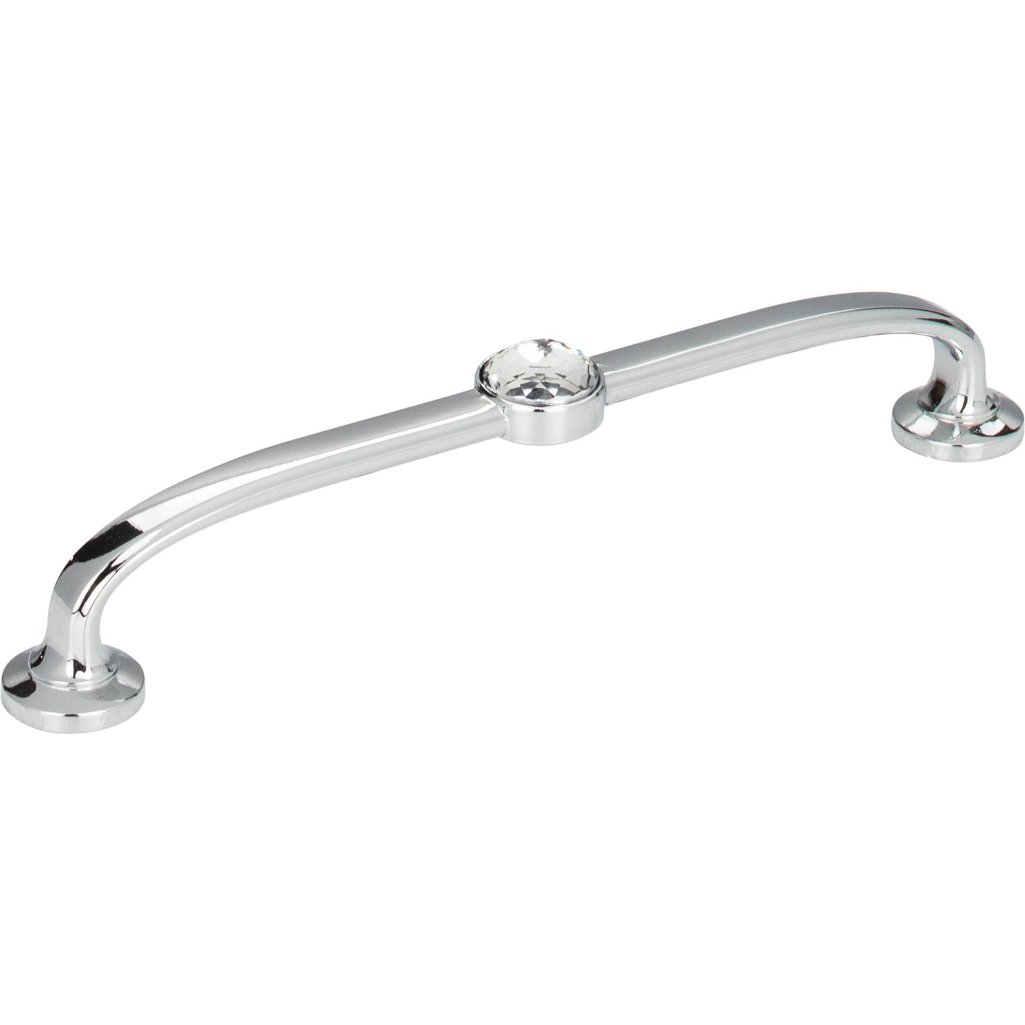 ATLAS 345-CH Legacy Crystal 5 1/16" Center to Center Bar Pull - Polished Chrome