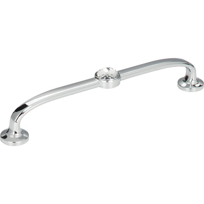 ATLAS 345-CH Legacy Crystal 5 1/16" Center to Center Bar Pull - Polished Chrome