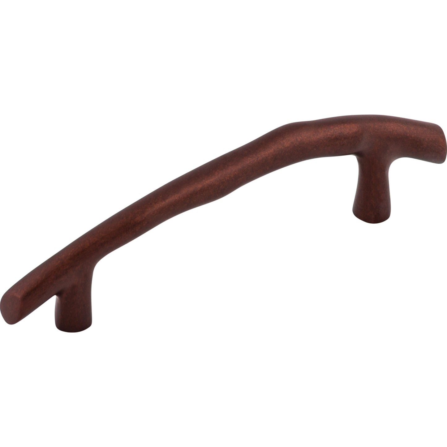 TOP KNOBS M1348 Aspen Twig 5" Center to Center Bar Pull - Mahogany Bronze