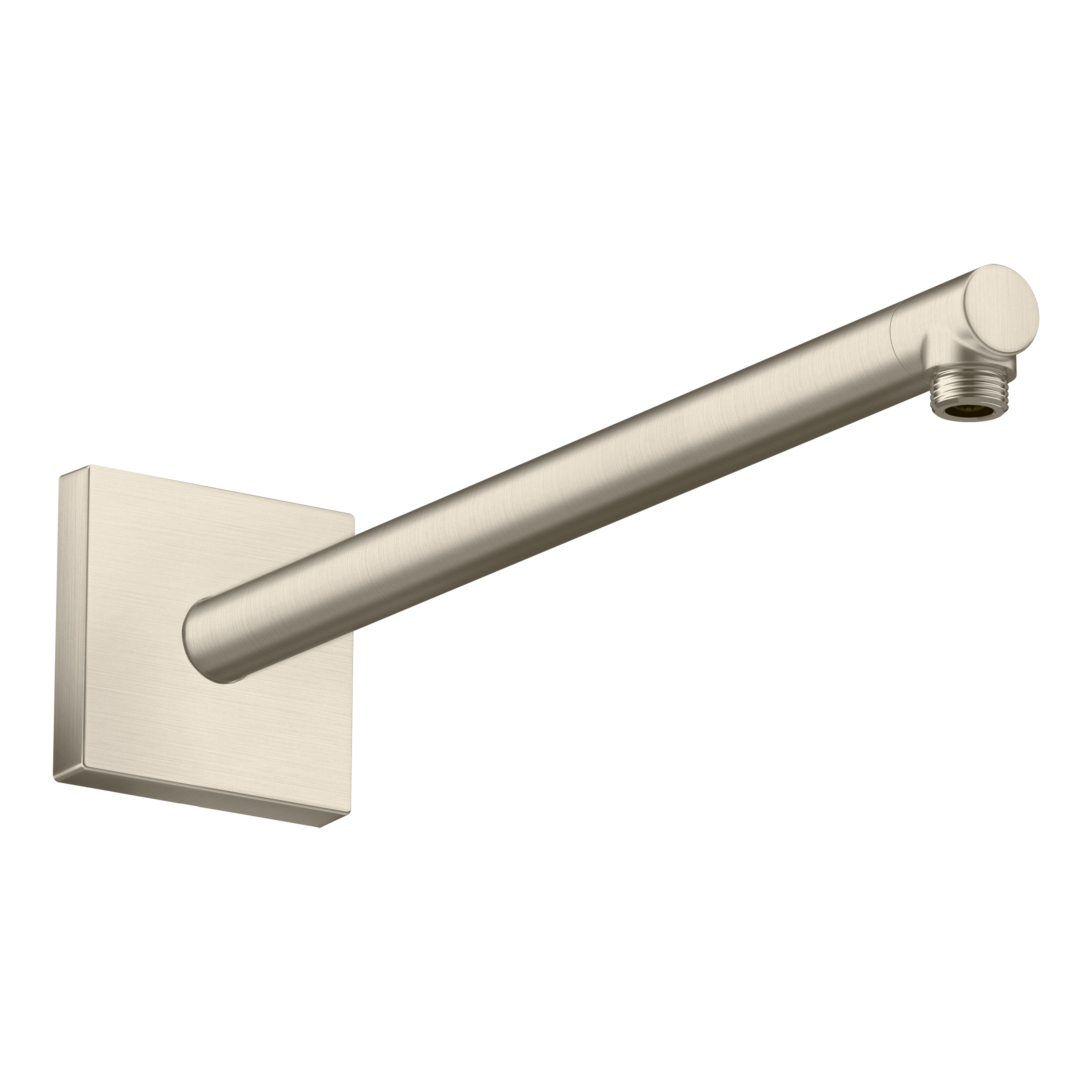 AXOR 26436821 ShowerSolutions Showerarm Square, 15" - Brushed Nickel