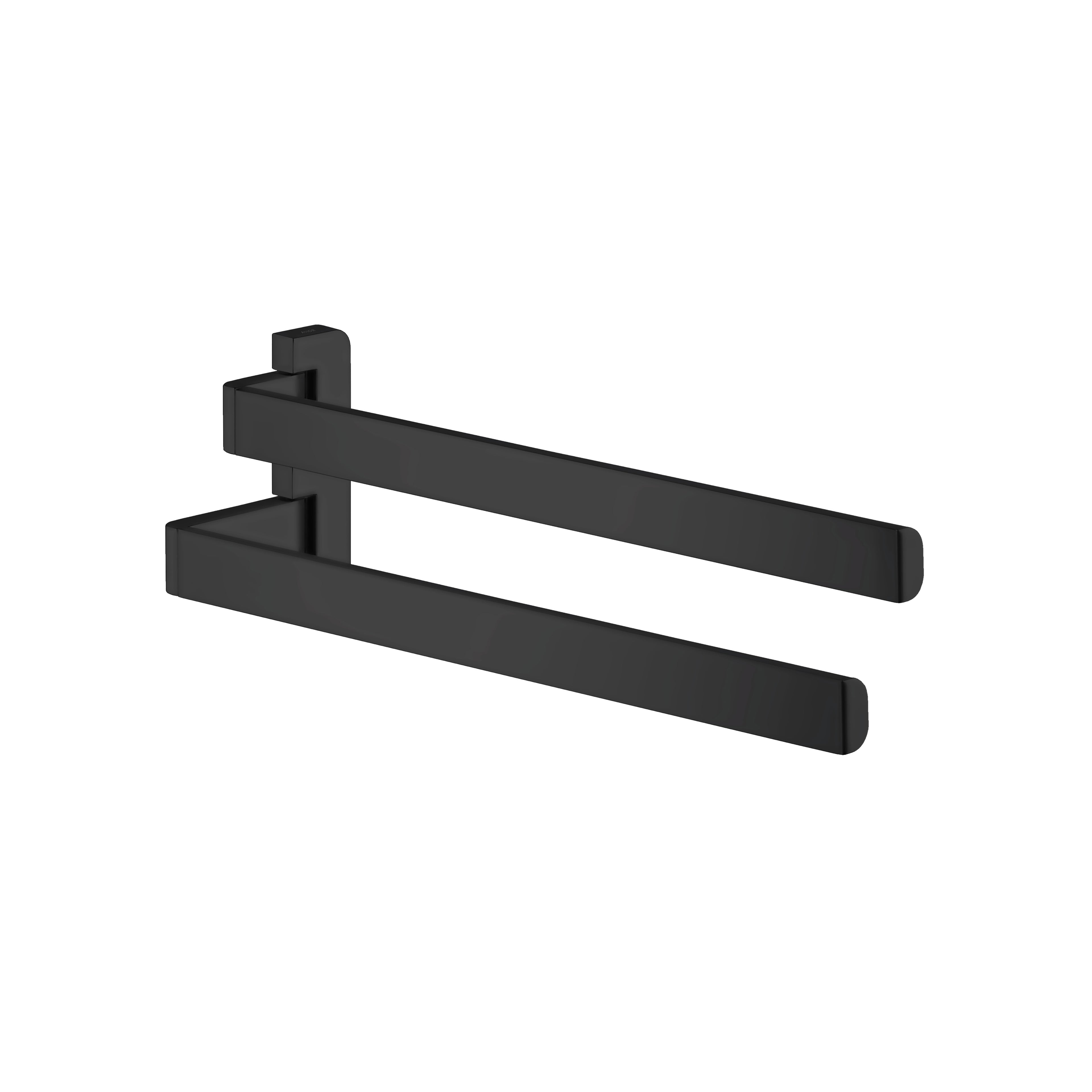 AXOR 42821670 Universal SoftSquare Dual Towel Bar - Matte Black
