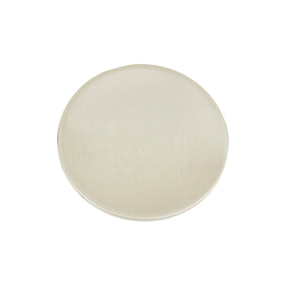 ATLAS 233-BRN Dap 2-1/2" Diameter Round Knob - Brushed Nickel