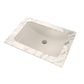 TOTO LT542G#12 19" x 12-3/8" Rectangular Undermount Bathroom Sink with CEFIONTECT , Sedona Beige