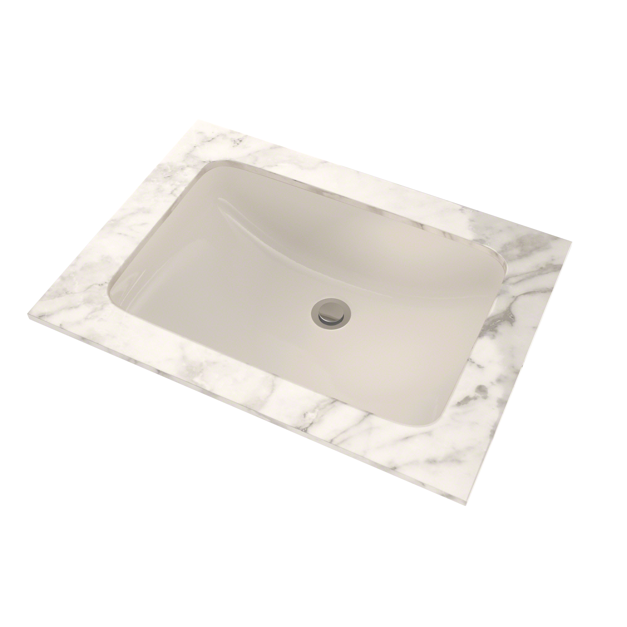 TOTO LT542G#12 19" X 12-3/8" Rectangular Undermount Bathroom Sink With Cefiontect - Sedona Beige