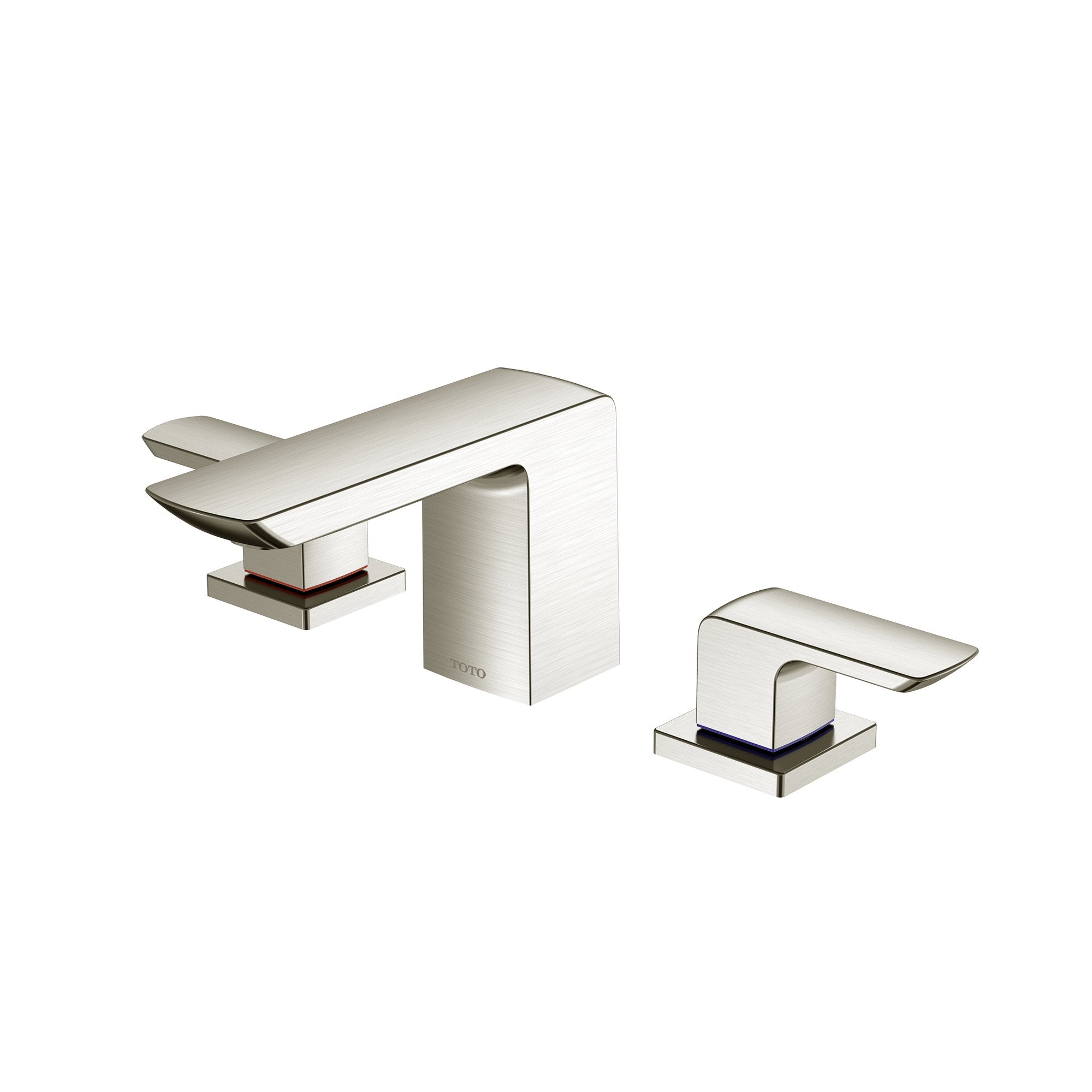 TOTO TLG02201U#BN Gr Series 1.2 Gpm Two Handle Widespread Bathroom Sink Faucet With Drain Assembly - Brushed Nickel