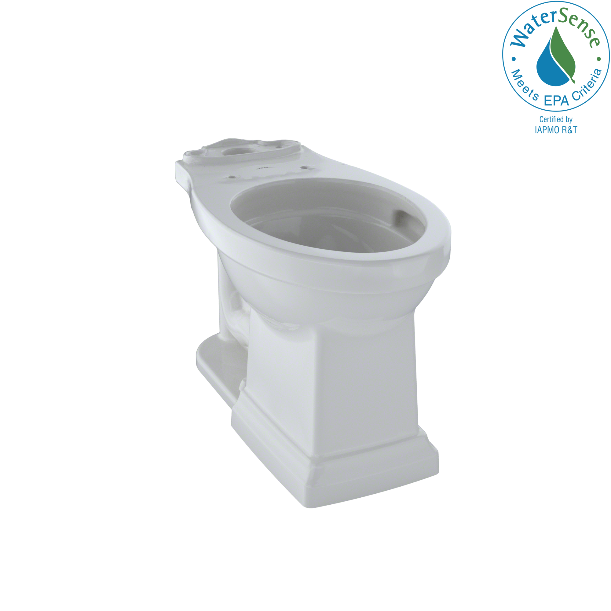 TOTO C404CUFG#11 Promenade Ii Universal Height Toilet Bowl With Cefiontect - Colonial White