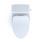 TOTO MS494234CEMFRG#01 Connelly Two-Piece Elongated Dual Flush 1.28 And 0.9 Gpf With Cefiontect And Right Lever - Cotton White