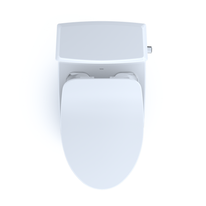 TOTO MS494234CEMFRG#01 Connelly Two-Piece Elongated Dual Flush 1.28 And 0.9 Gpf With Cefiontect And Right Lever - Cotton White