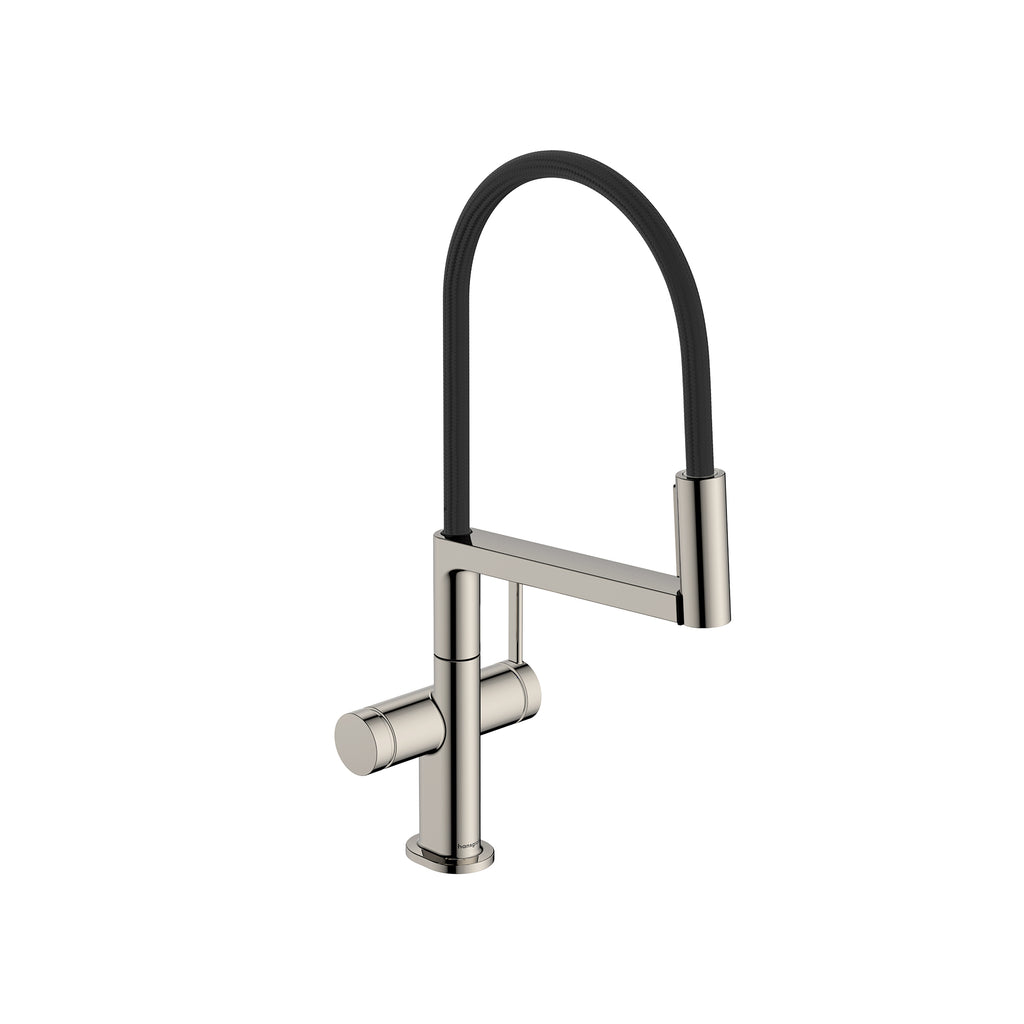 HANSGROHE 72861831 Talis N Semi-Pro PowderSpray Kitchen Faucet 1.75 GPM - Polished Nickel