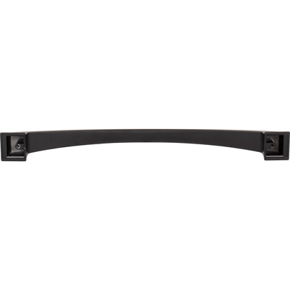 JEFFREY ALEXANDER 944-12MB Roman 12" Center-to-Center Appliance Pull - Matte Black