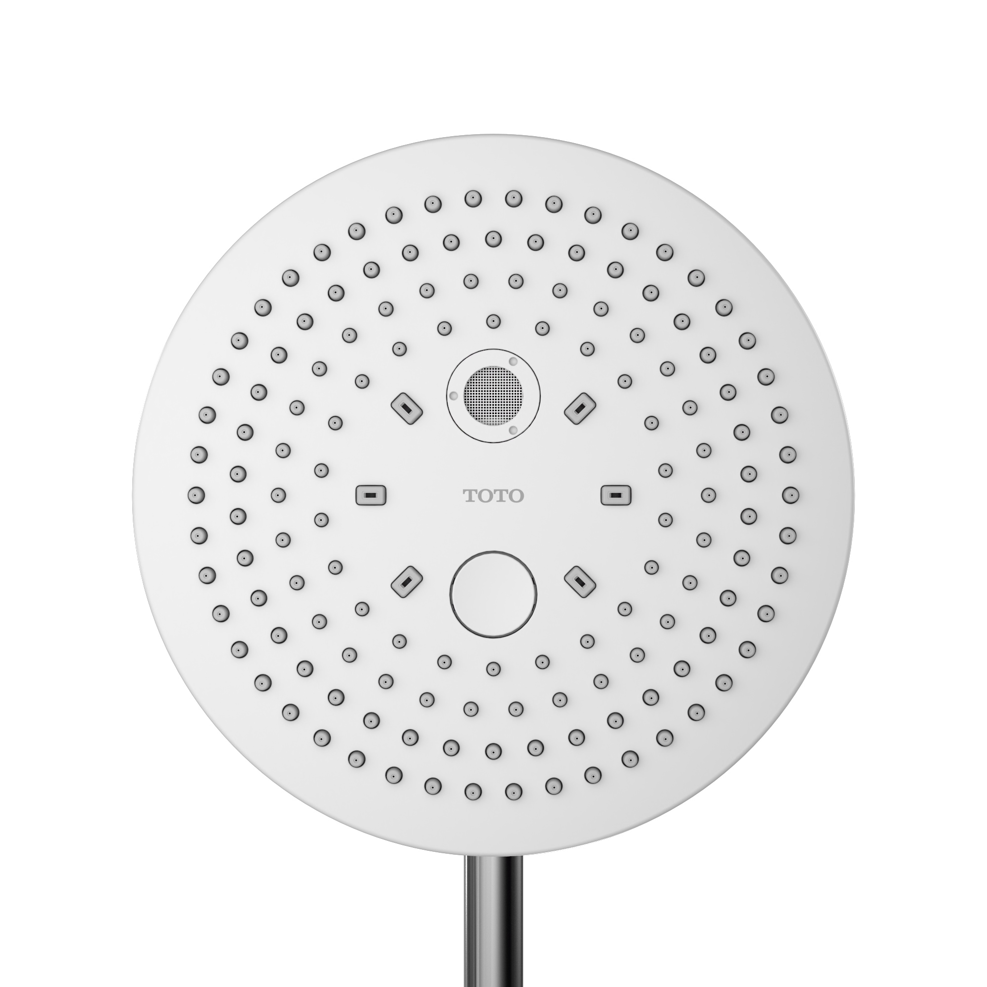 TOTO TBW01004U1#CP G Series 2.5 Gpm Two Spray Function 8.5 Inch Round Showerhead With Comfort Wave And Warm Spa - Polished Chrome