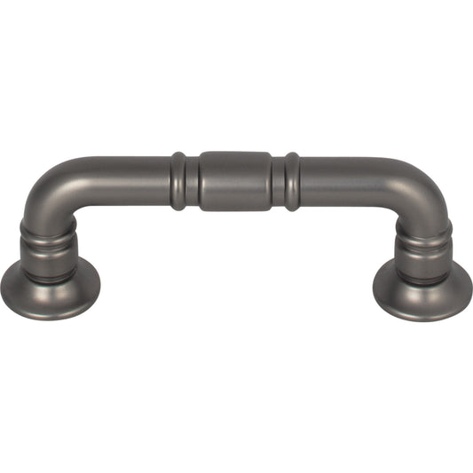 TOP KNOBS TK1001AG Kent 3" Center to Center Bar Pull - Ash Gray