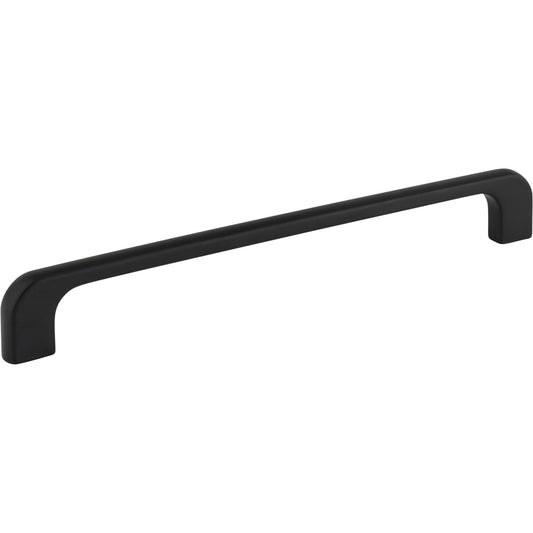 JEFFREY ALEXANDER 264-192MB Alvar 192 mm Center-to-Center Bar Pull - Matte Black