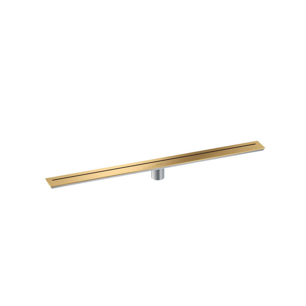 AXOR 42522251 Drains Floor Installation 35 7/16" - Brushed Gold Optic